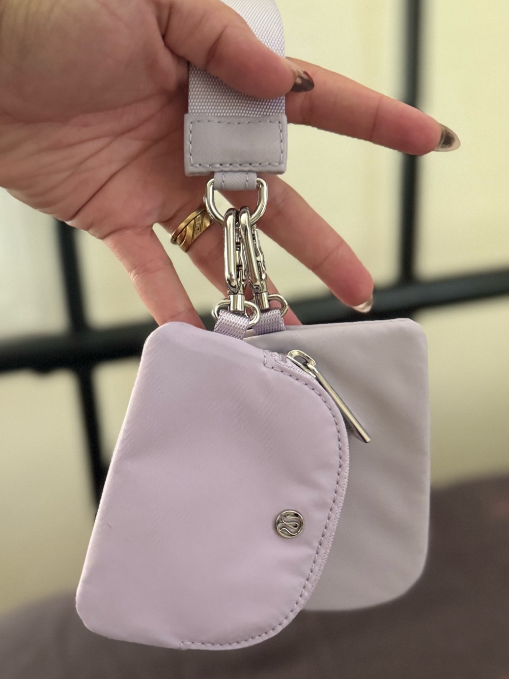 Lululemon Dual Pouch Wristlet : Lavendar - Picture 3 of 3